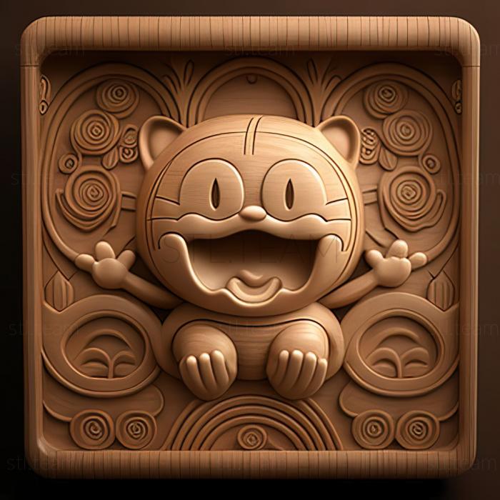 Characters st Cybercot from Doraemon